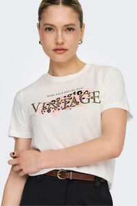 Only Camiseta dibujo frontal