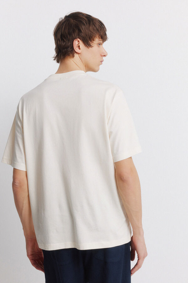Springfield Camiseta salvaje blanco