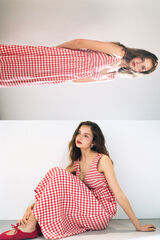 High Spirits Clover dress red