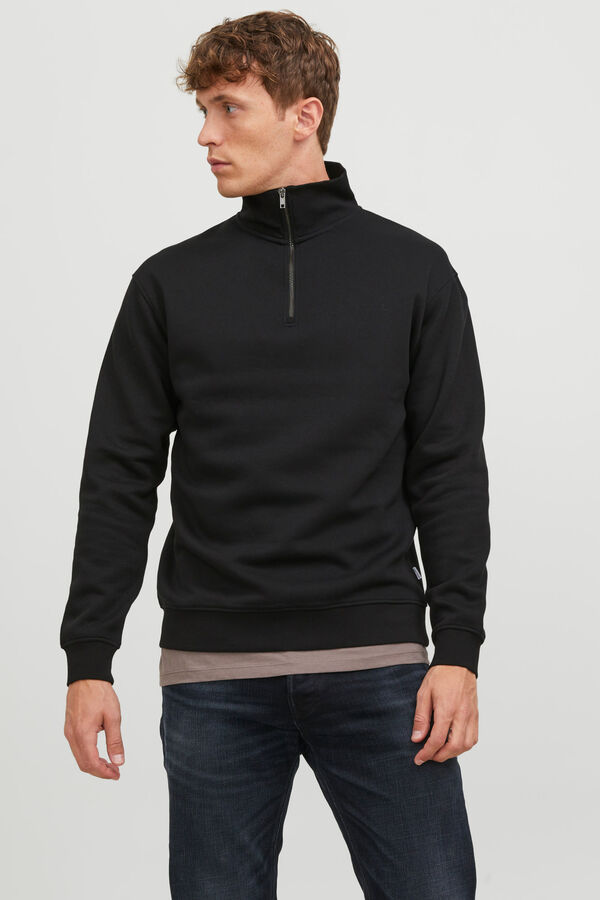 Jack & Jones Sudadera regular fit negro