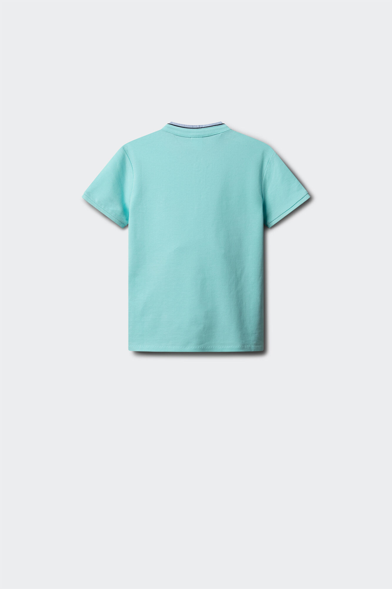 Springfield Kids Dečija polo majica sa kineskom kragnom od &scaron;ambrija