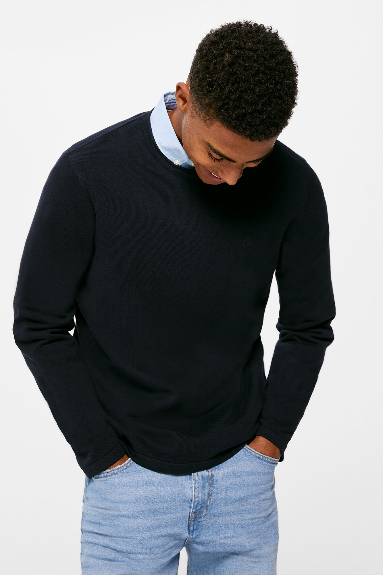 Essential jumper with elbow patches Sweatshirts for men WomenSecret