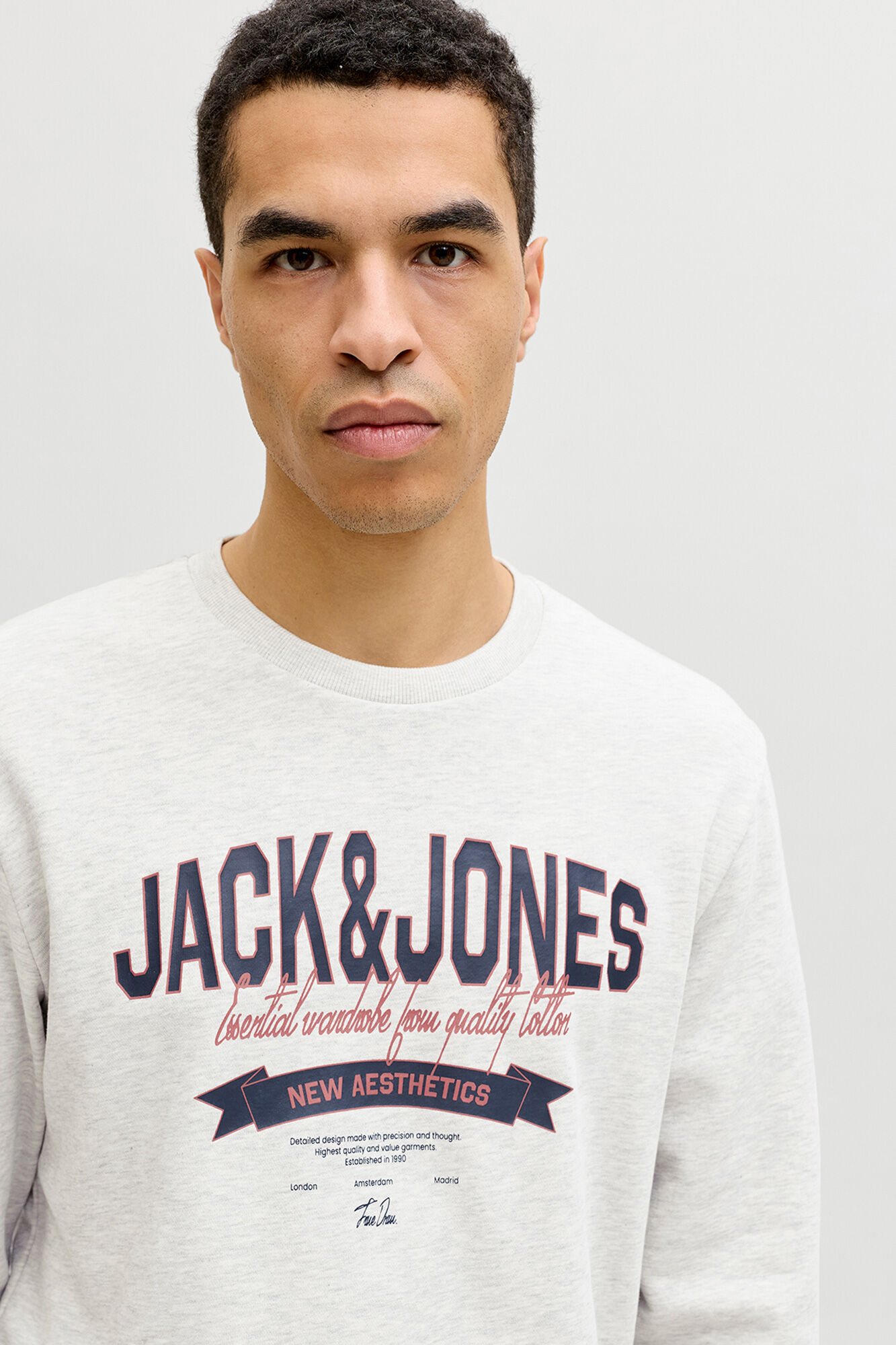 Jack & Jones Sudadera logo grande