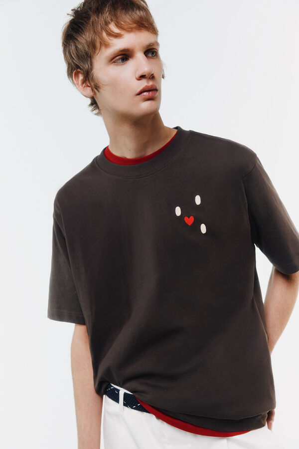 Springfield Camiseta regadera estampado