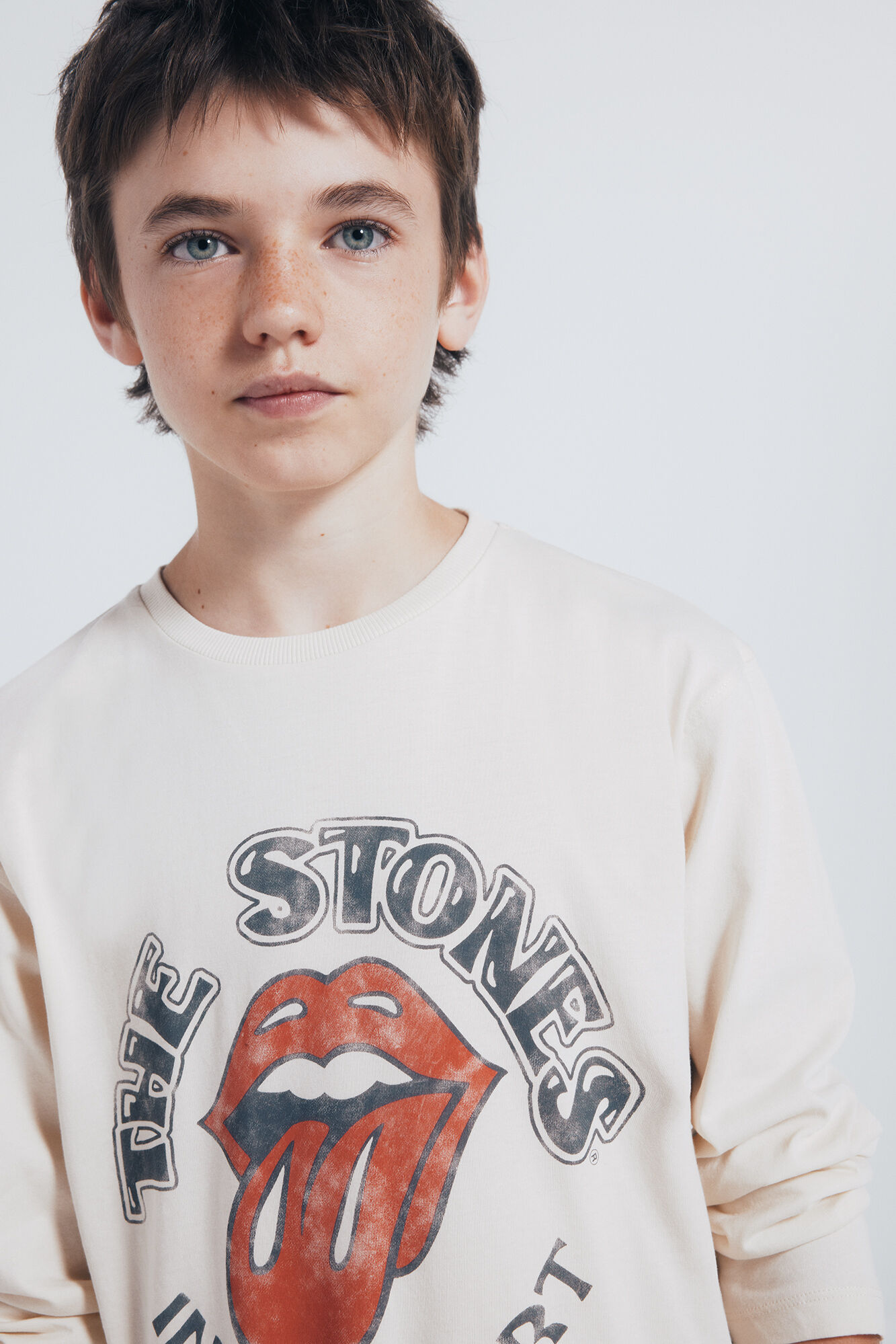 Springfield Kids Rolling Stones long sleeve T-shirt for children