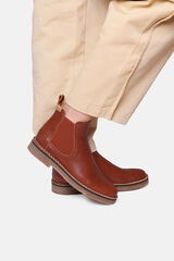 Toni Pons Bot&iacute;n de piel tostado