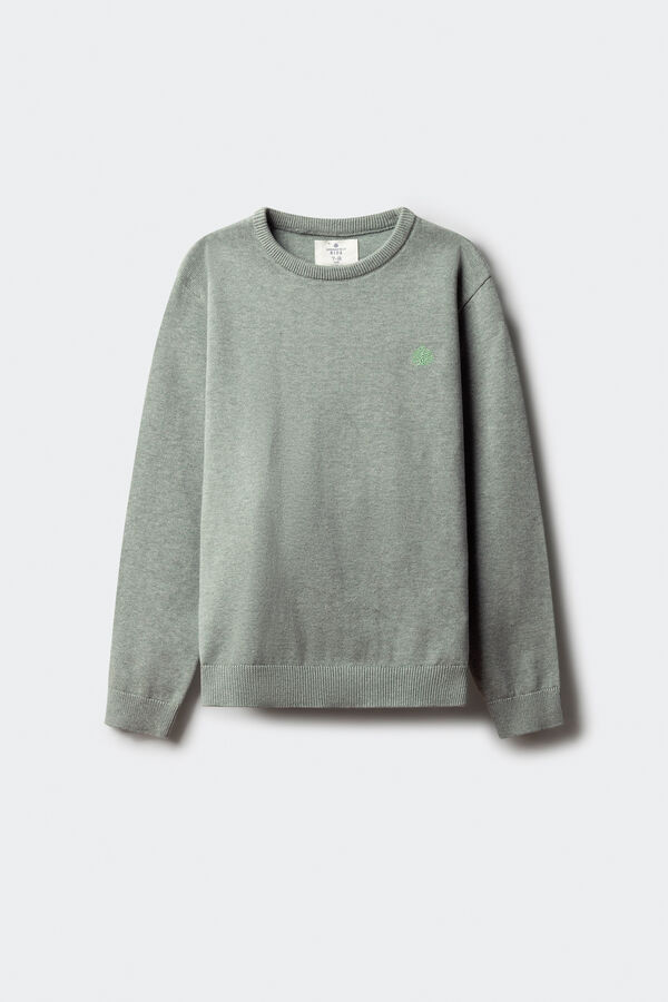 Springfield Kids Basic jersey with elbow pads for children Zelena