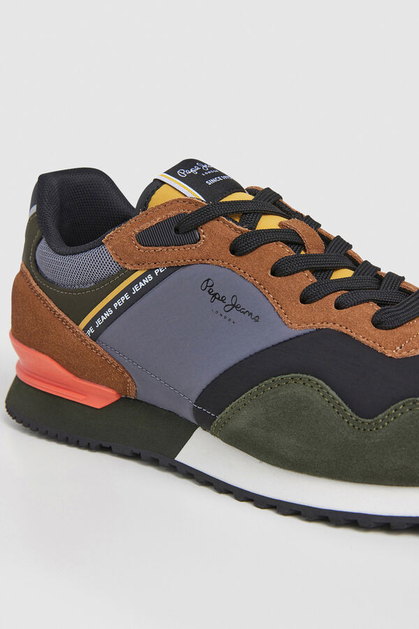 Pepe Jeans Zapatillas Running Combinadas kaki