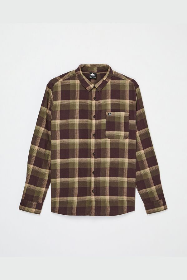 Quiksilver Camisa de manga comprida cru