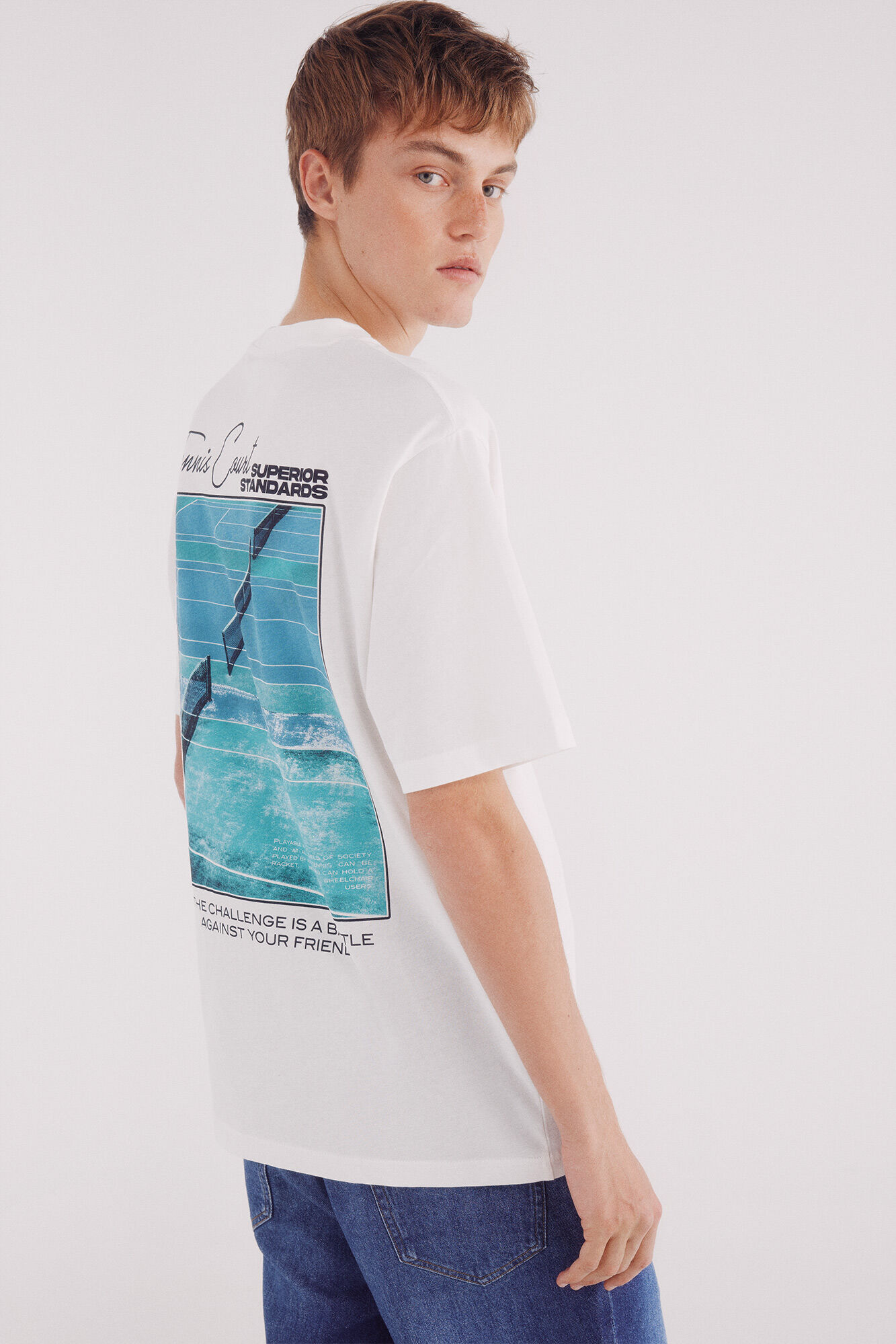 Springfield Camiseta tennis court