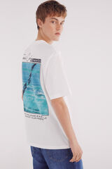 Springfield Tennis court t-shirt Bež