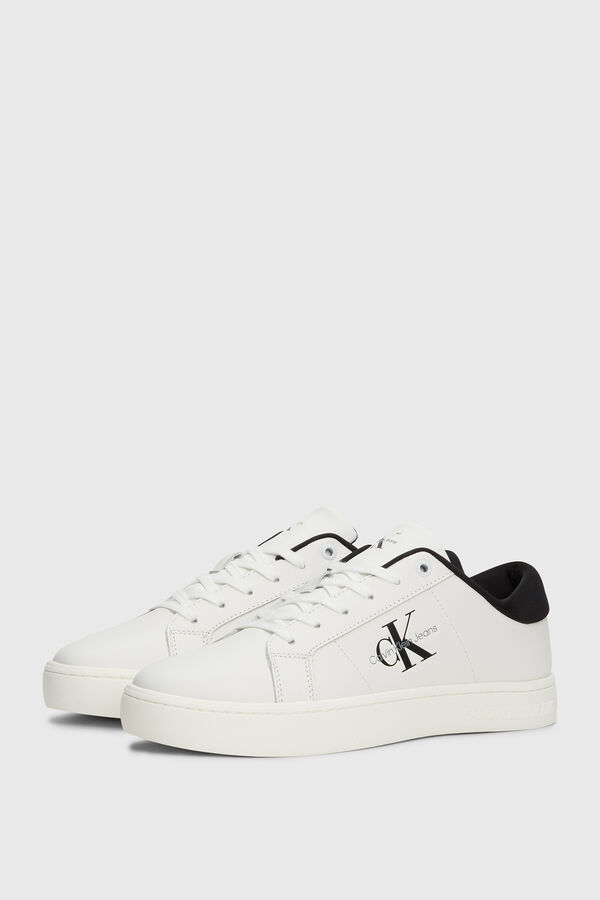 CK Jeans T-Shirt. Wei&szlig;