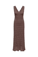 Only Lace long dress nude