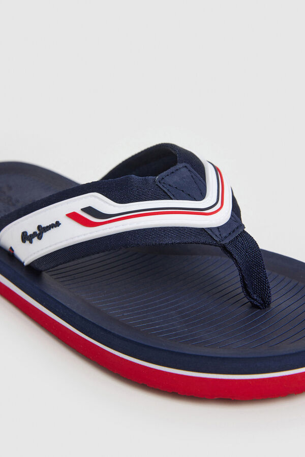 Pepe Jeans Color Block Beach Flip Flops Bela