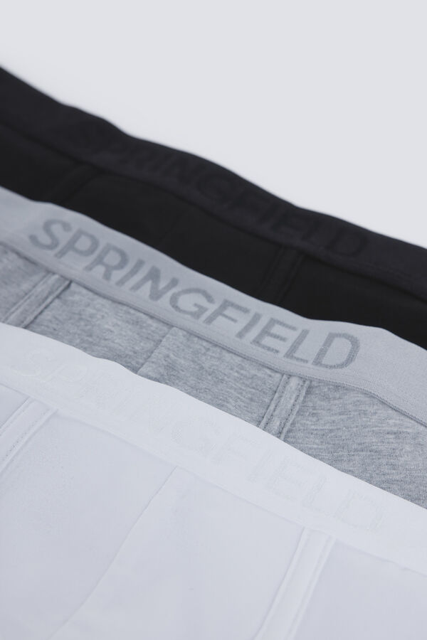 Springfield Pakovanje 3 komada udobnih bokserica Bela