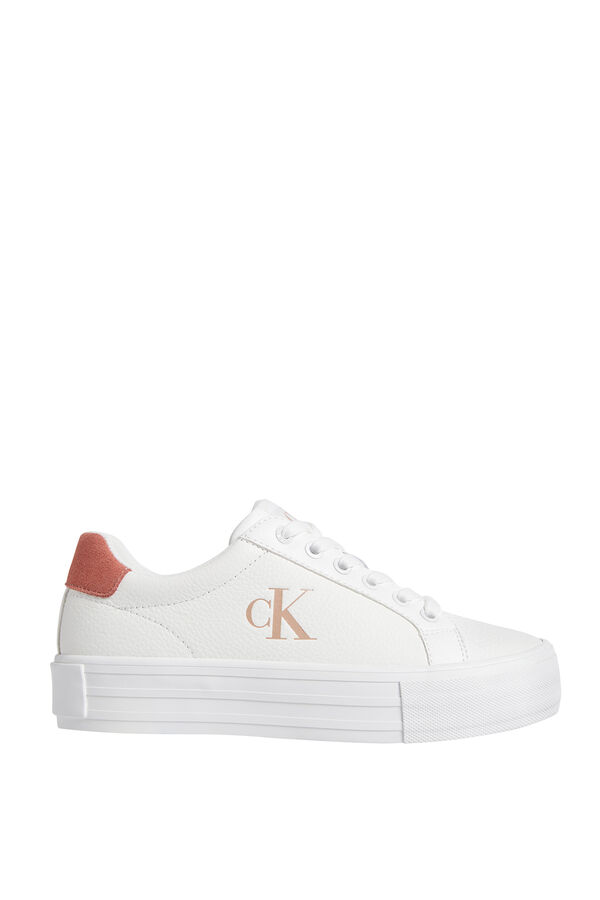 Calvin Klein Calvin Klein Jeans platform sneaker white