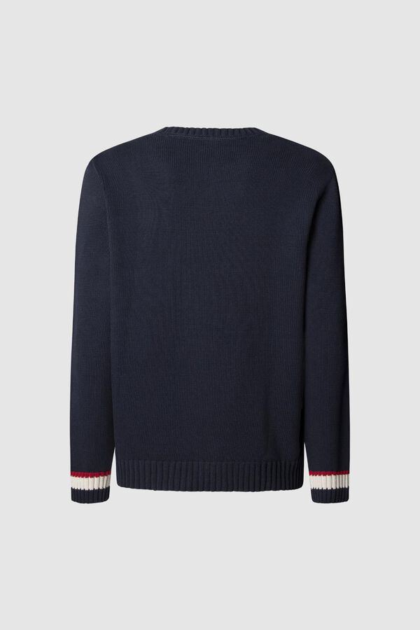 Pepe Jeans Jersey Union Jack Fit Regular azul