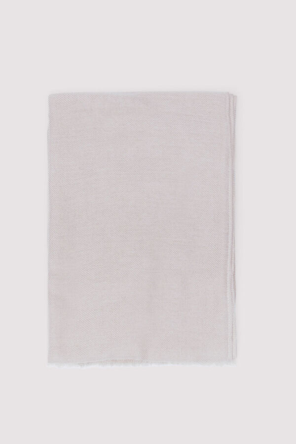 Springfield Jednobojna ešarpa Print