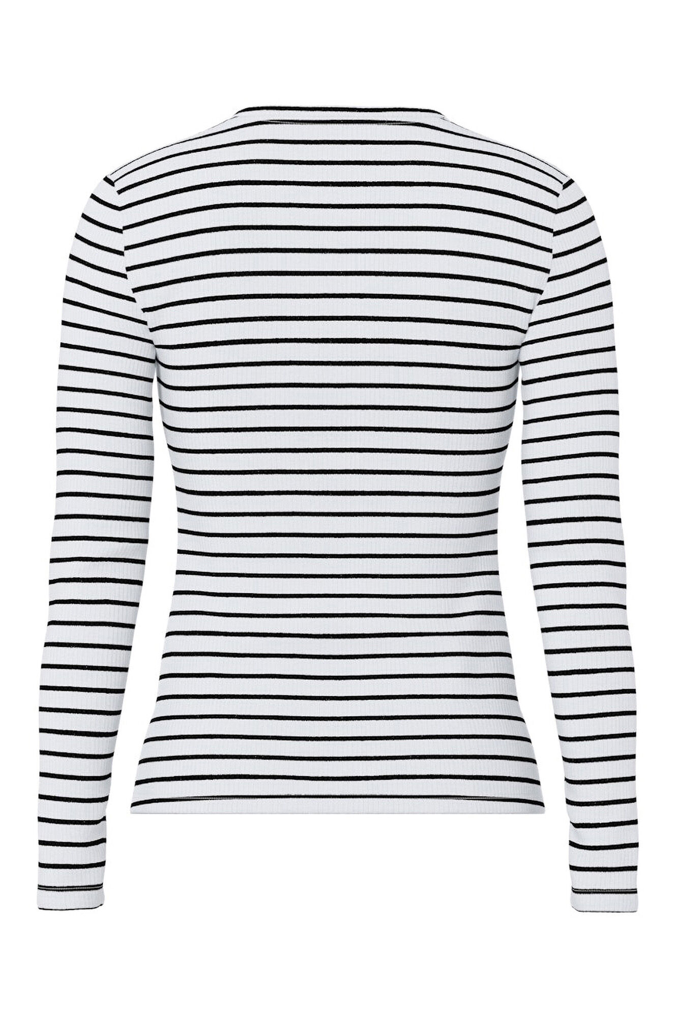 Pieces T-shirt riscas manga comprida