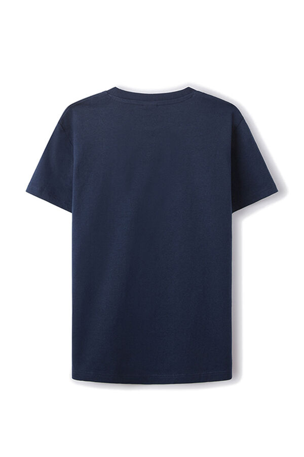 Springfield T-shirt logo Springfield menino azulado