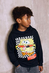 Name it Sudadera Bob Esponja con capucha negro