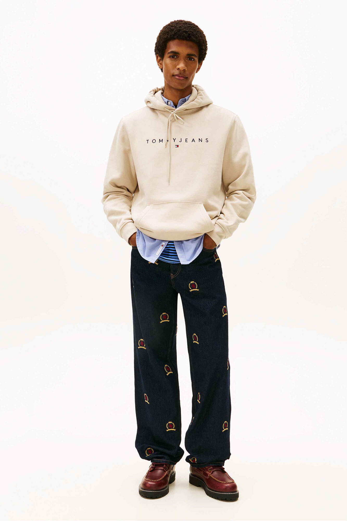 Tommy Jeans Sudadera de corte regular