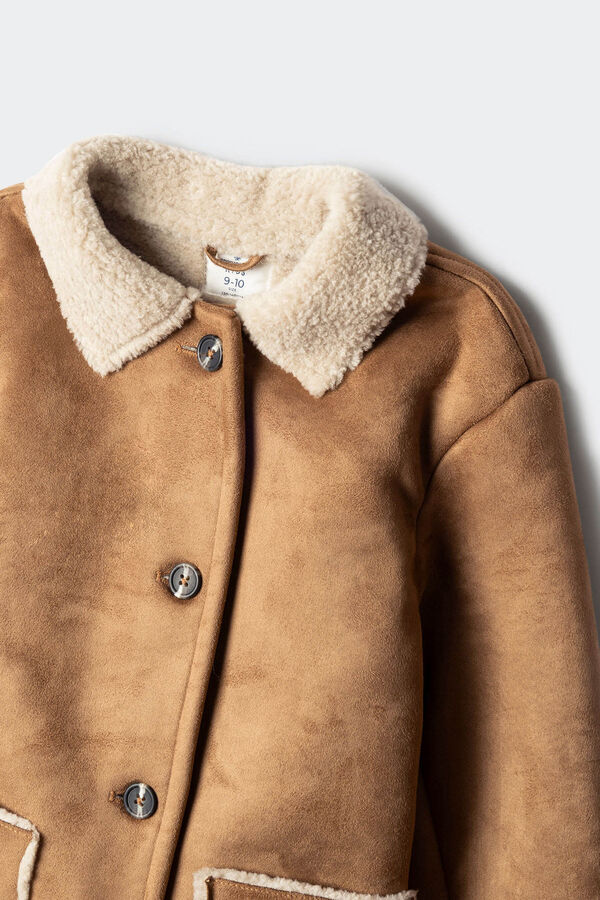 Springfield Kids Dvostrana devojčica jakna Braon