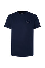 Pepe Jeans Camiseta logo estampado azul