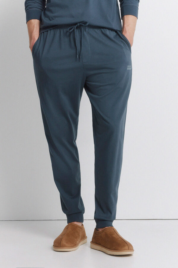 Springfield Osnovna duga pidžama Plava