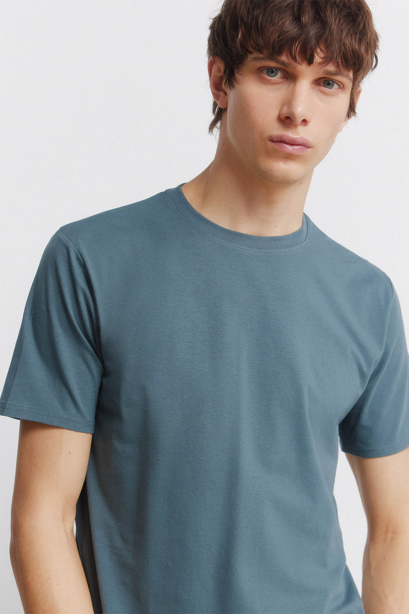 Springfield Camiseta lycra slim fit