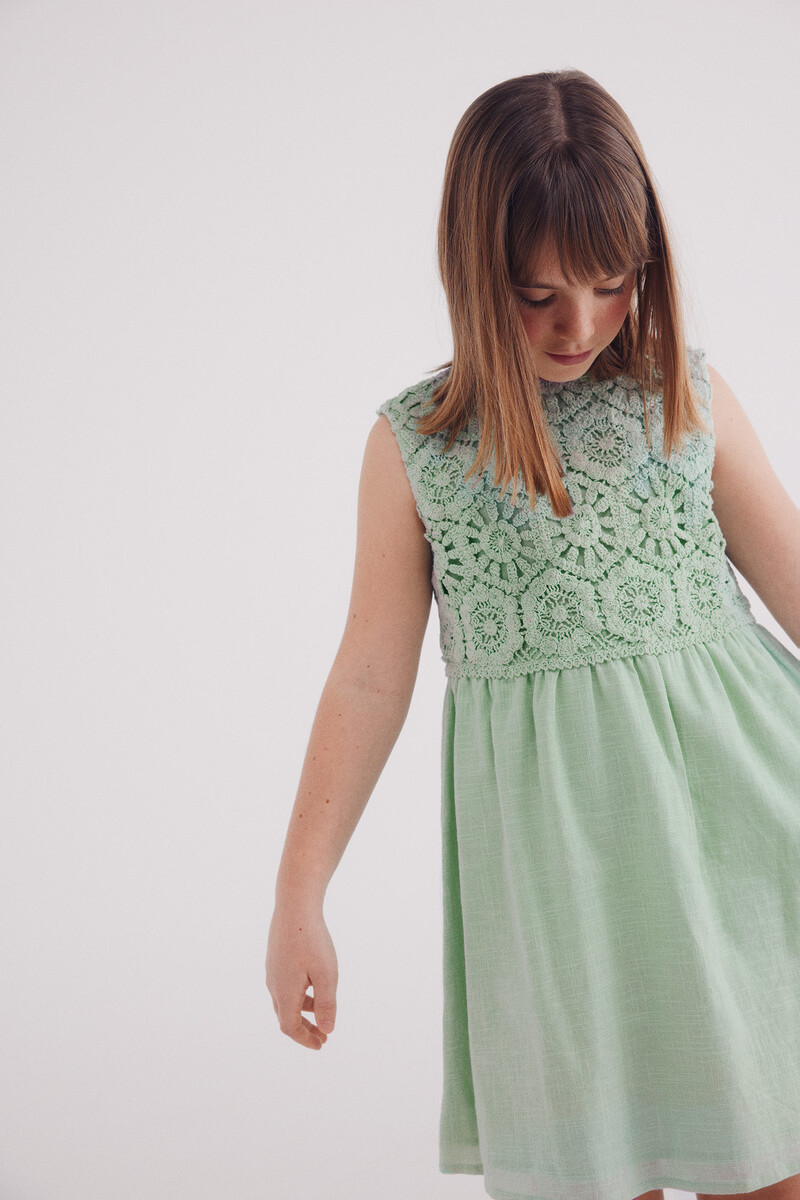 women'secret Vestido crochet niña Tienda Ropa - Main Image