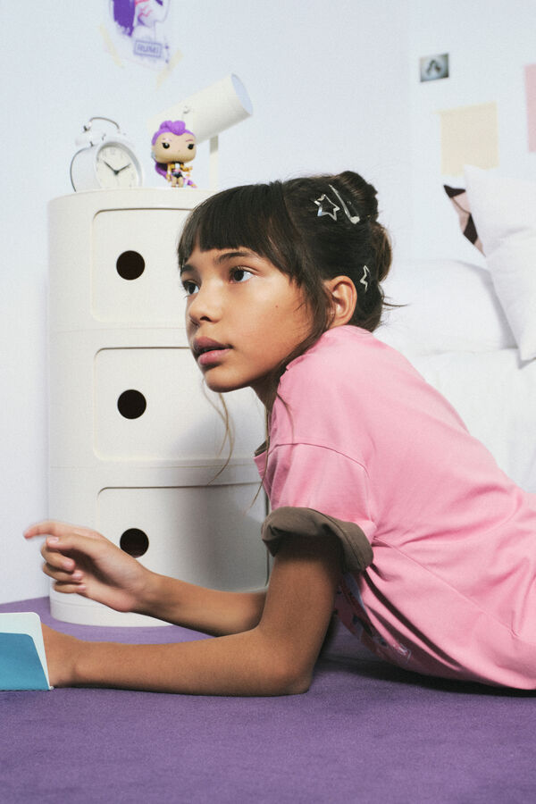 Springfield Kids Majica kratkih rukava "KPOP HUNTRIX" za devojčice Roze