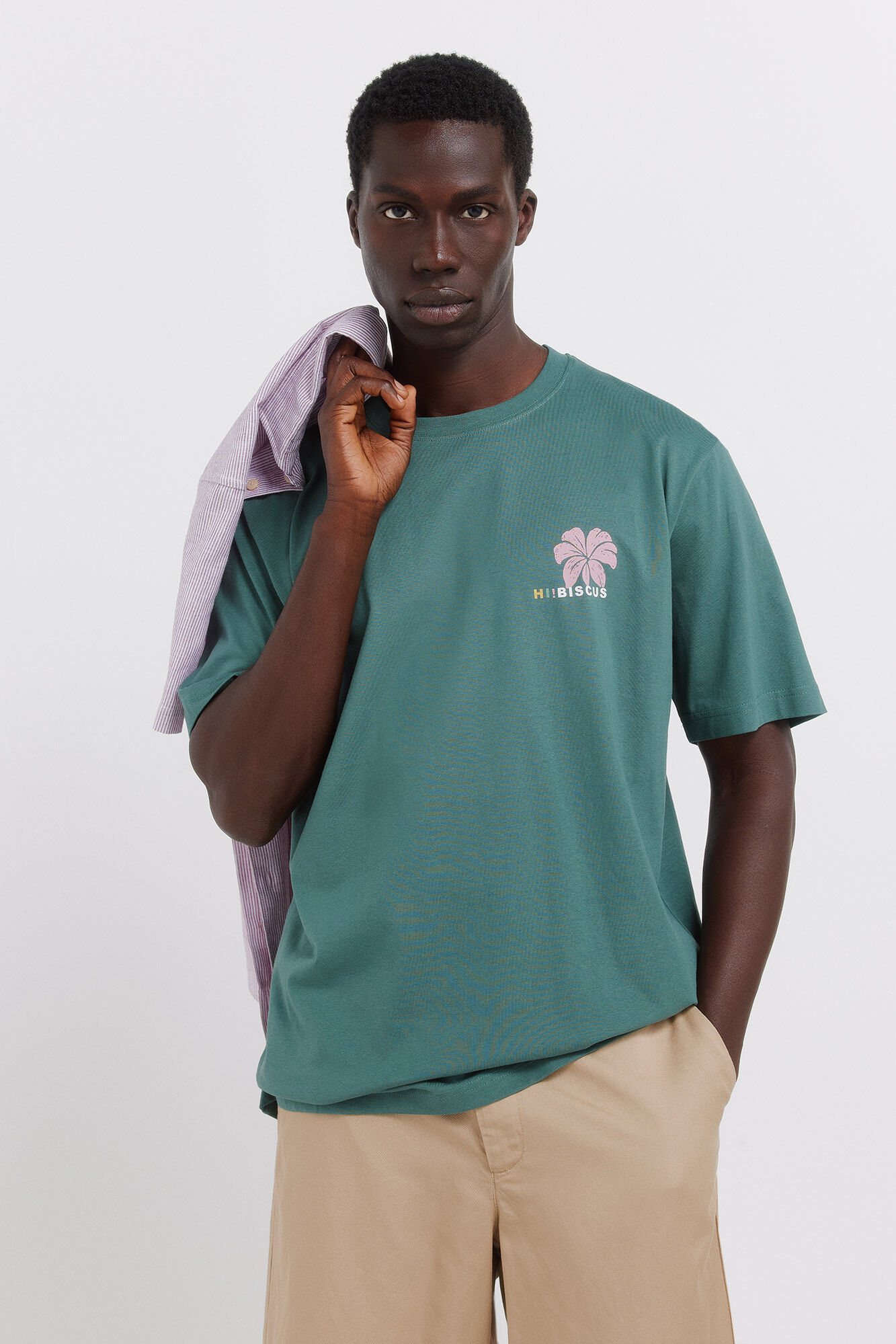 Springfield Camiseta hibiscus