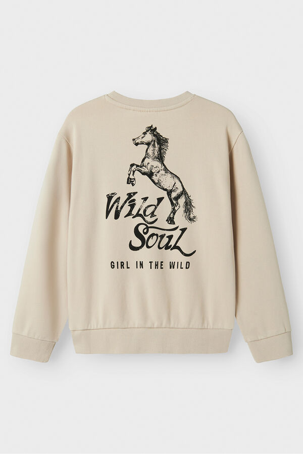 Name it Girls' sweatshirt Bež