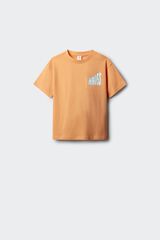 Springfield Kids Majica kratkih rukava "Make Wavesr" za dečake Narandžasta