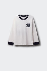 Springfield Kids Maverick long sleeve T-shirt for boys Bež