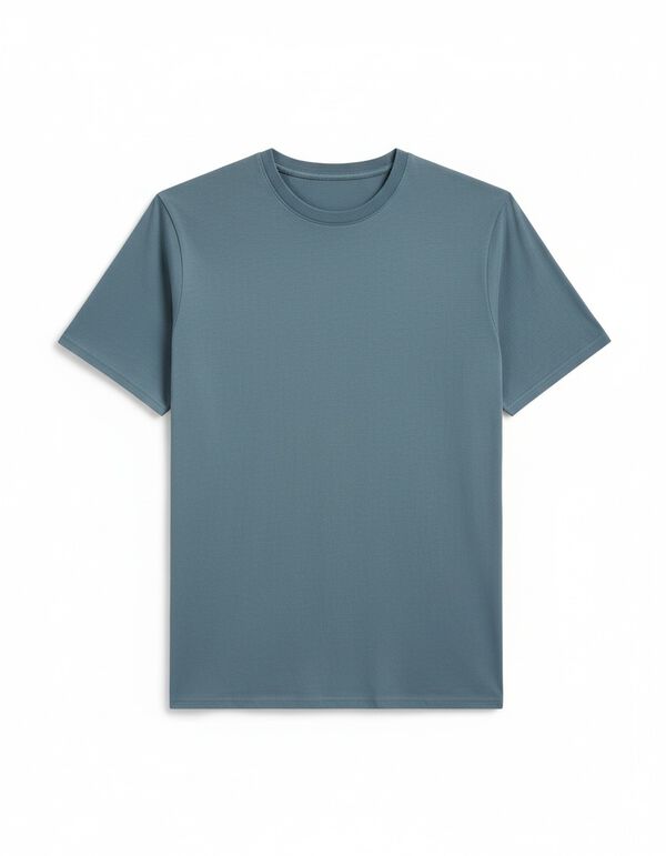 Springfield Lycra slim fit T-shirt blue