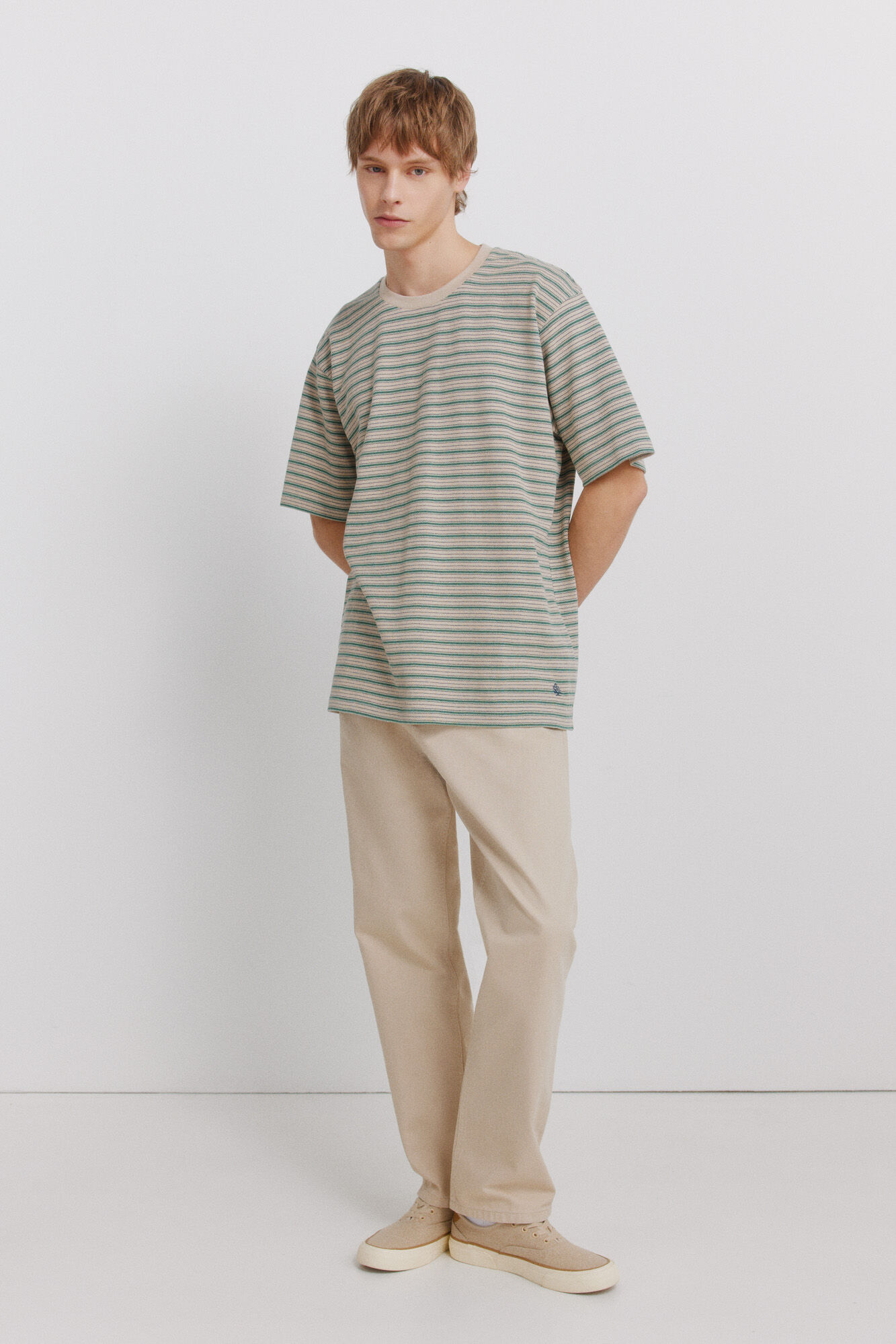 Springfield Prugasta majica od pikea