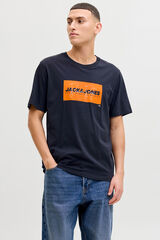 Jack & Jones Camiseta regular fit azul