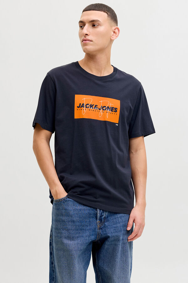 Jack & Jones Camiseta regular fit azul