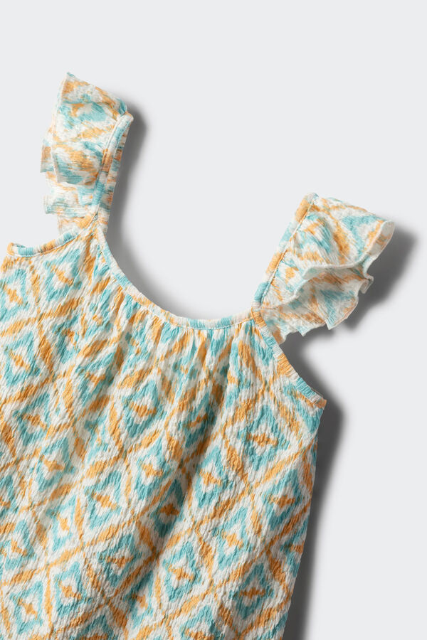 Springfield Kids Ikat haljina Narandžasta