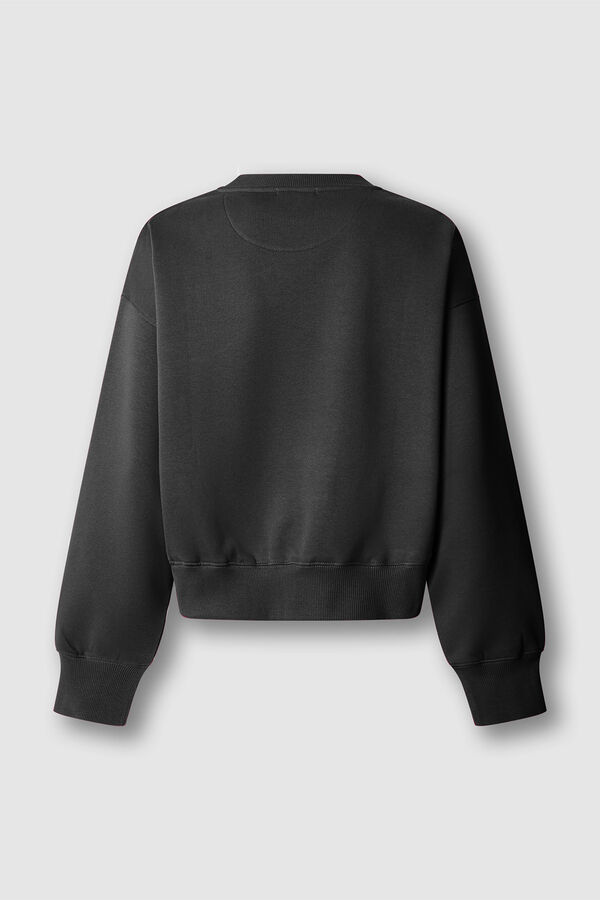 Pepe Jeans Sweatshirt de manga comprida preto