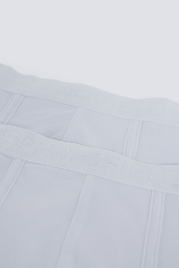 Springfield Pakovanje 2 komada klasičnih bokserica Bela