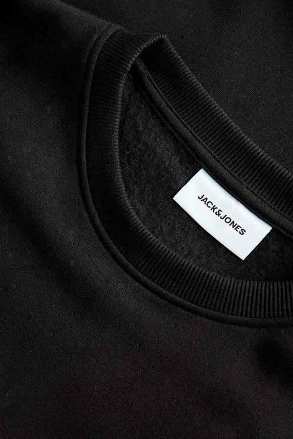 Jack & Jones Sweatshirt gola redonda preto