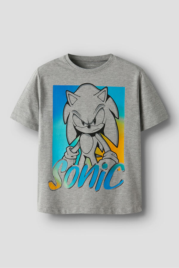 Name it Camiseta Sonic gris