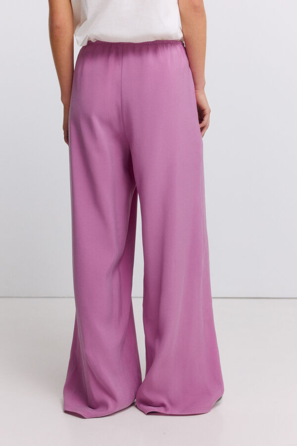 Springfield Jogger pantalone &scaron;irokih nogavica Ljubičasta