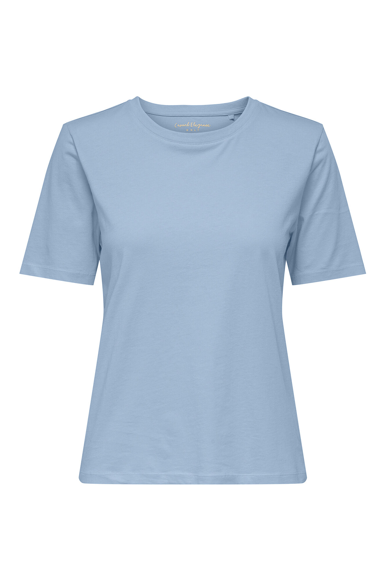 Only T-shirt lisa de manga curta