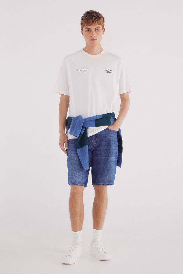 Springfield Tennis court t-shirt Bež