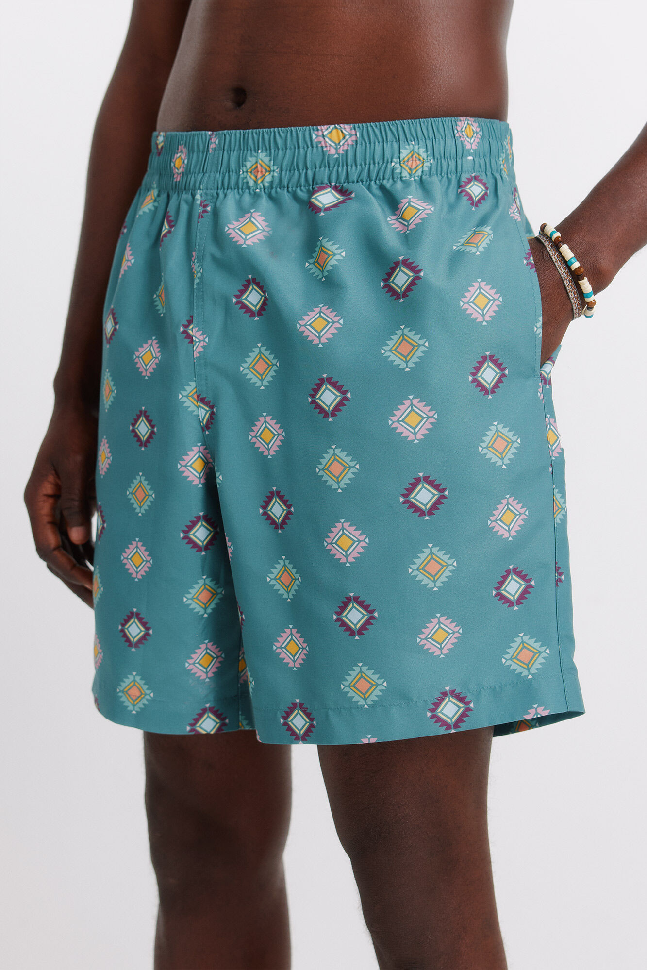 Springfield Kupaći kostim s etno uzorkom