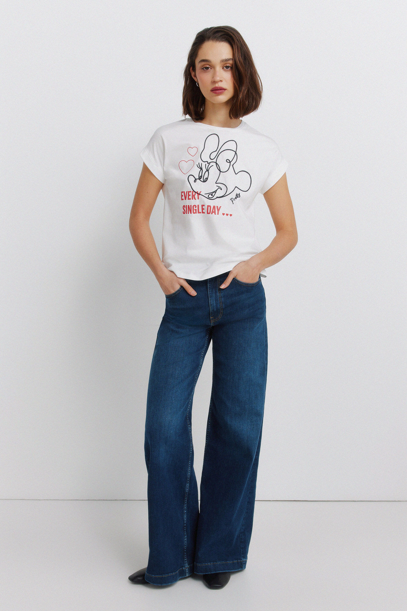 Springfield Camiseta manga corta disney